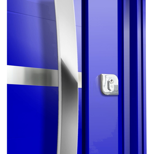 Porta Pivotante Lambril Evolution Com Puxador Lado Wt