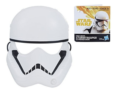 Mascara Star Wars Stormtrooper Niño - Original Hasbro