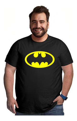 Polera Batman Superheroe Tallas Grandes Xxl Y Xxl Hombre