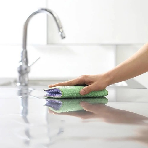 Imagem 2 de 6 de Flanela Pano Micro Fibra 15 X 18cm Catchmop Cozinha Multiuso