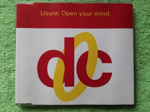 Eam Cd Maxi Single Usura Open Your Mind 1992 Edicion Europea