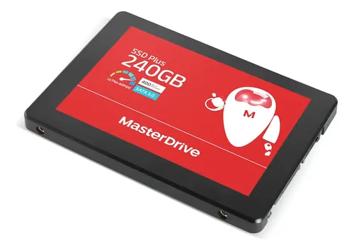 Ssd Masterdrive 240gb Plus Ultra-rápido Sata 3.0 400 mb/s Preto