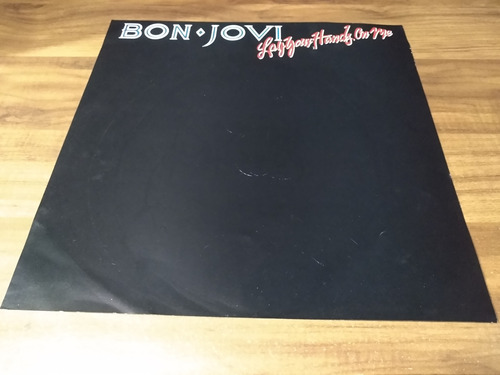 Bon Jovi * Lay Your Hands On Me * Picture Disc Vinilo * 1988