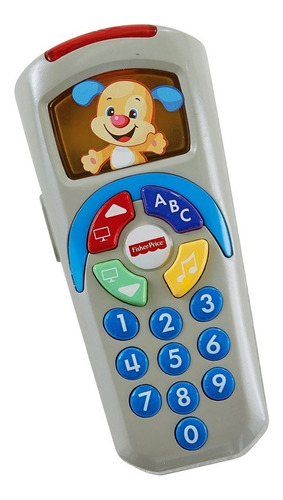 Fisher Price Rie Y Aprende Control Remoto Azul - Playking