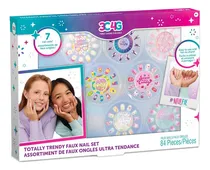 Comprar Set De Uñas Niñas Postizas Incluye 84 Uñas Make It Real Mpuy