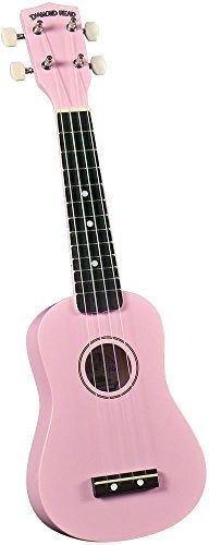 Diamante Cabeza Du-110 Ukelele Soprano Del Arco Iris - Rosa