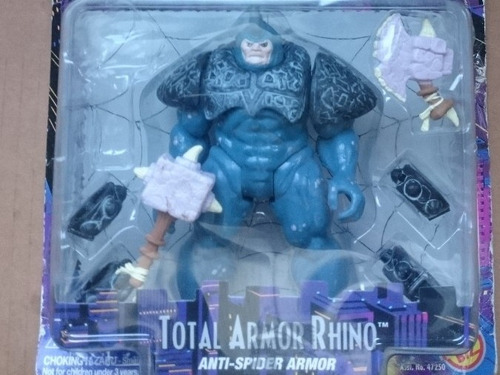 Total Armor Rhino Marvel The Amazing Spider Man Toy Biz