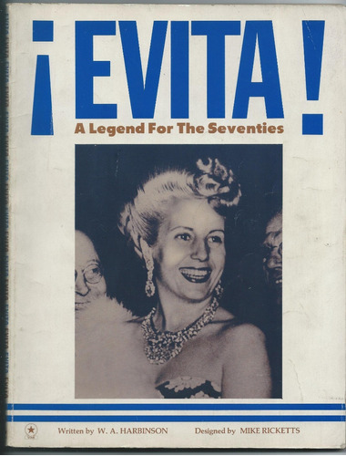 Evita A Legend For The Seventies Harbinson En Inglés 1977