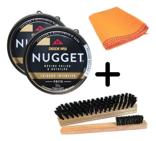 Graxa Sapato Nugget Cinza MercadoLivre