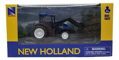 New Ray 1/43 New Holland Tractor Agricola Escala 
