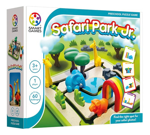 Safari Park Jr Sg042 Juego De Logica Smart Games
