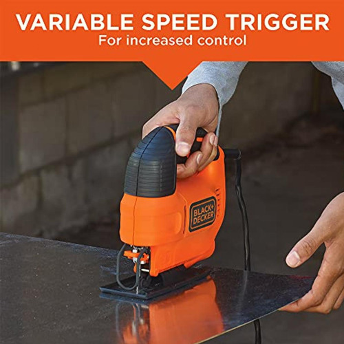 Black + Decker Bdejs300c Jig Saw, 4.5-amp