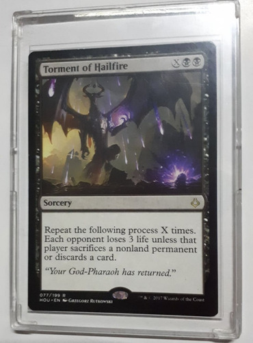 Magic Mtg Torment Of Hailfire - Hour Of Devastation (Usado)