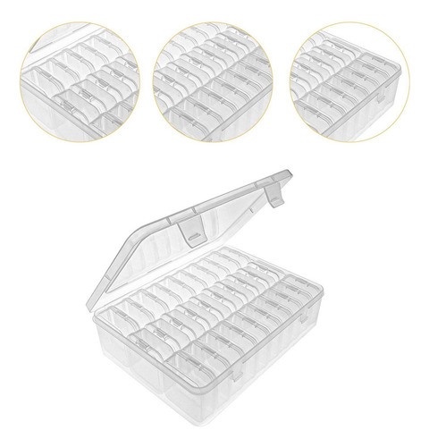 Caja De Almacenamiento Transparente, Estuche Para Guardar