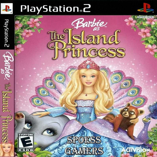 Barbie Ps2 As The Island Princess Patch Infantil Meninas