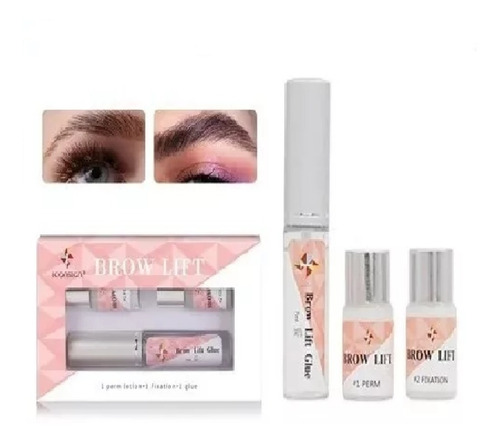 Planchado Laminado De Cejas Profesional Lifting Belleza Rosa