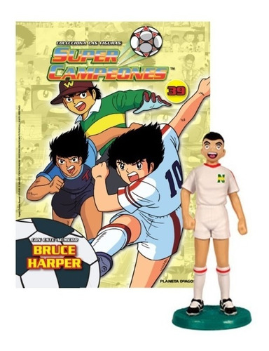 Revista + Figura Super Campeones - N°39 - Bruce Harper