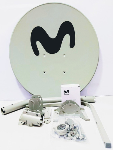 2 Antenas Satelitales X 60 Cmts C/u Lnb Movistar