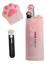 Comprar Set Artículos Papelería De Patita Gato Kawaii Lapicera Y Más