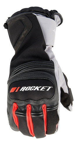 Guante Joe Rocket Meteor Rojo Impermeable-termico Para Moto