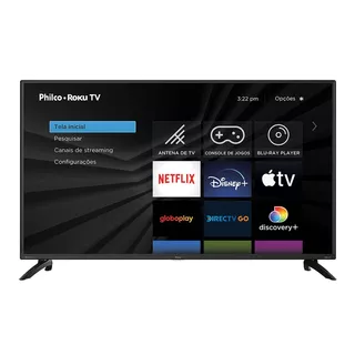 Smart Tv 40'' Full Hd Ptv40g65rch Roku Philco Bivolt