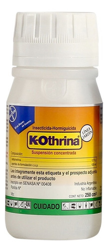 K-othrina 250cc Bayer - Insecticida Hormiguicida Concentrado
