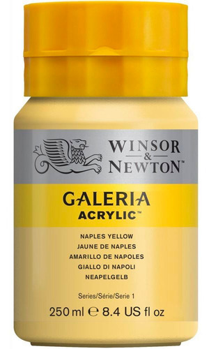 Tinta Acrílica Galeria Winsor & Newton 250ml Naples Yellow