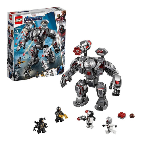 Lego Marvel Avengers  76124  War Machine Buster Kit 362 Pcs