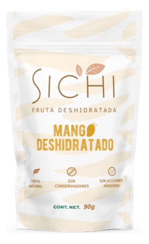 Mango Ataulfo Natural Deshidratado Sichi 90 Grs. 
