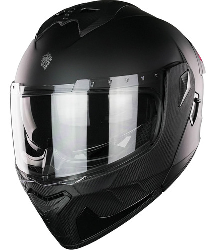 Casco Kov Turbo Negro Mate Abatible S