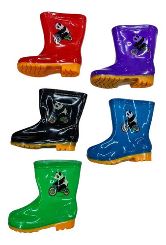 Botas De Niño Para La Lluvia