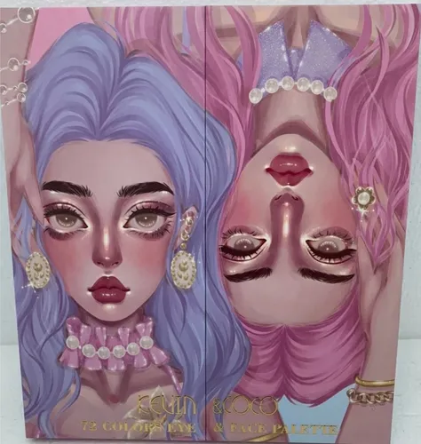Paleta De Sombras Kevin Y Coco Originales