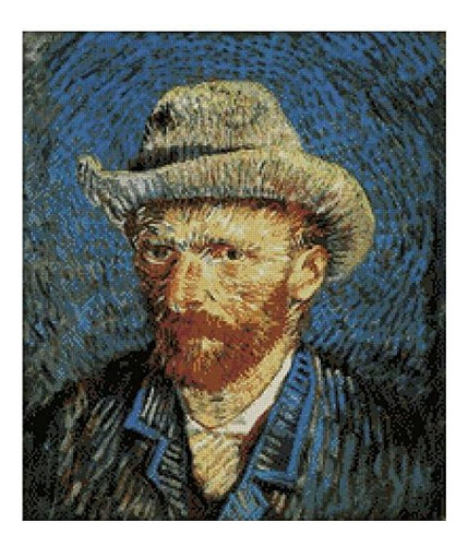 Vincent Van Gogh Portrait Counted Cross Stitch Kits 200...