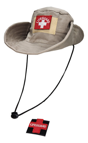 Sombrero Australiano Boonie Guardavidas Bomberomanía Beige