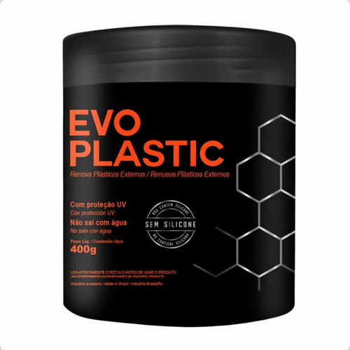 Renovador De Plásticos Externos Evoplastic Evox De 400g