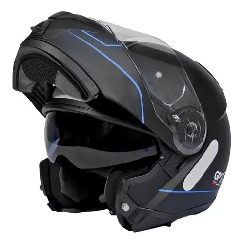 Capacete Escamoteável Gp Tech A118 Sv 