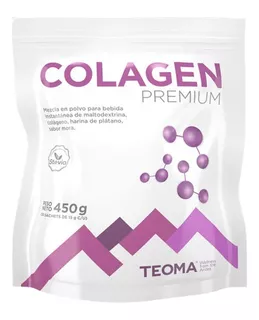 Colagen Premium Teoma Fortalece Huesos & Musculos 30 Sachets