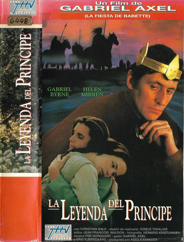 La Leyenda Del Principe Vhs Prince Of Jutland Christian Bale