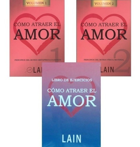 Pack Cómo Atraer El Amor 1 + 2 + Ejercicios - Lain G. Calvo