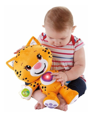 Imagen 4 de 5 de Peluche Tigre Kira Estimulación Bebé Juguete Fisher Price Lb