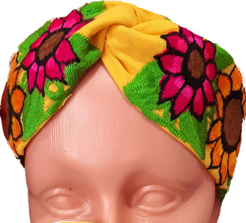 Turbante Artesanales Bordadas 