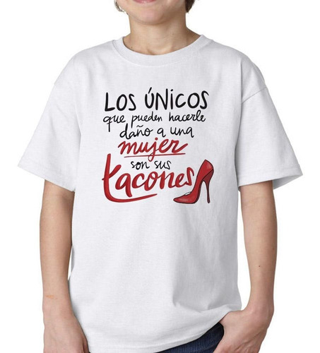 Remera De Niño Frase Los Unicos Que Pueden Hacerle Daño