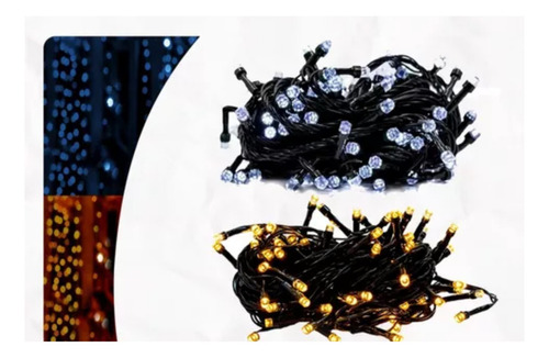 Pisca Pisca Led 100 Lampadas 8 Funções Natal Natal 9 Metros 127v