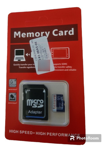 Memory Card( Memoria Micro Sd De 32 Gb).