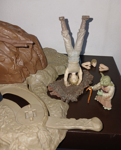 Star Wars Lote Dagobah Play Set 3.75 Kenner (Usado)
