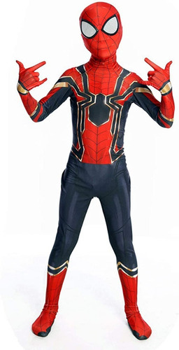 Disfraz Spiderman Ironspider Talla 4-5 Importado