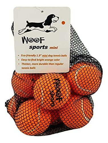 Small Tennis Balls For Dogs (1.9 ) - 12 Orange Durable ...