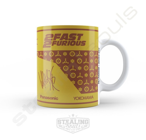 Taza Fast & Furious / Rapido Y Furioso - Tej Parker - Acura Nsx - Cine / Pelicula / Coleccion