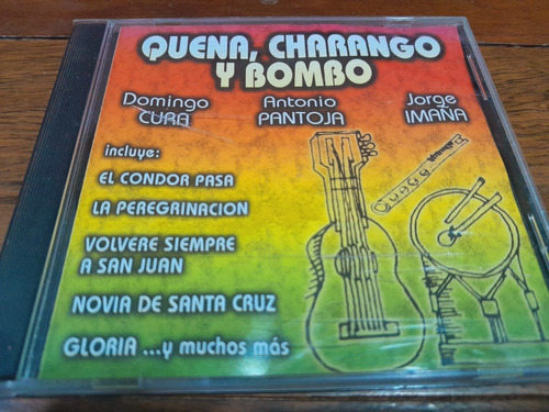 Cd - Cura - Pantoja - Imaña - Quena, Charango Y Bombo