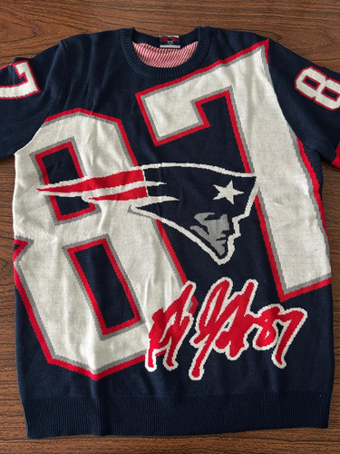 New England Patriots - Sweater - Rob Gronkowski - Talla M (Usado)